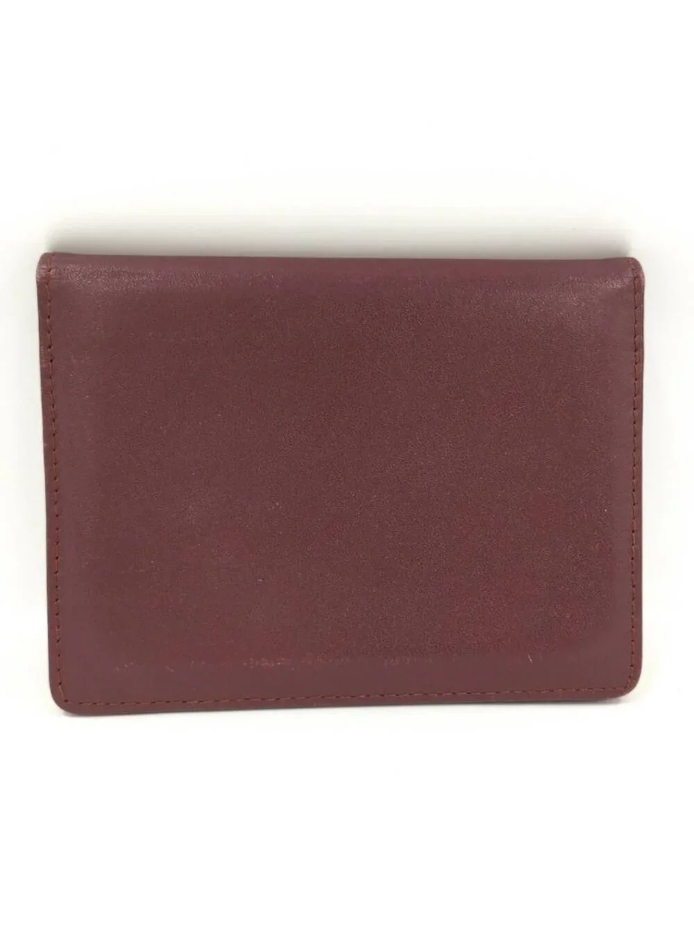 Cartier Must Line Pass Case Leather Bordeaux